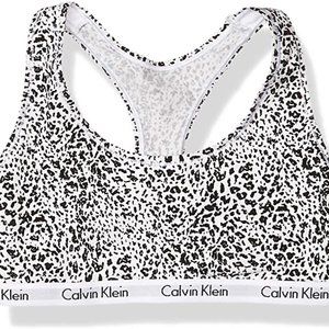 Calvin Klein Women's Carousel Logo Bralette NWT